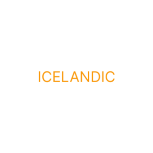 Icelandic
