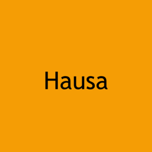 Hausa Certified Translation